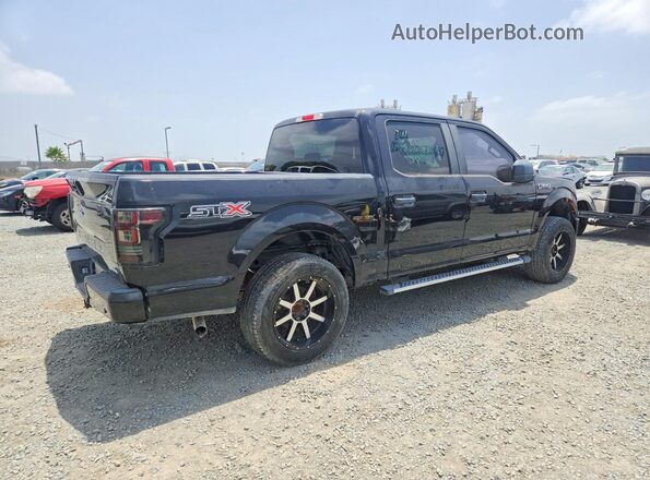 1FTEW1CPXLKF03840 2020 FORD F150 Black Rear right