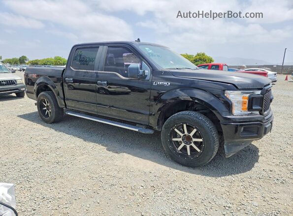 1FTEW1CPXLKF03840 2020 FORD F150 Black Front right