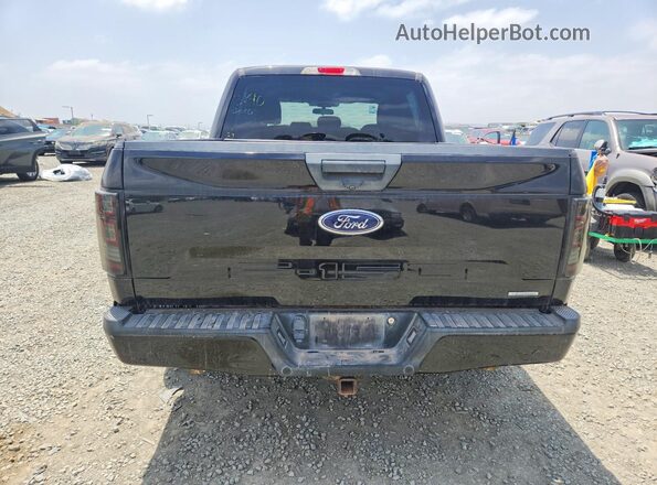 1FTEW1CPXLKF03840 2020 FORD F150 Black Rear view