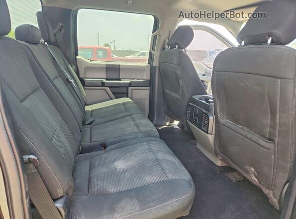 1FTEW1CPXLKF03840 2020 FORD F150 Black Rear seats view