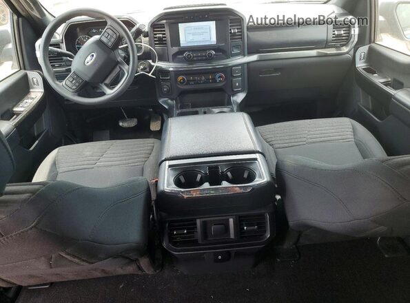 1FTEW1CPXMKE81811 2021 FORD F150 Синий Вид панели приборов