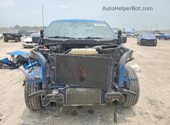 1FTEW1CPXMKE81811 2021 FORD F150 Синий Вид спереди
