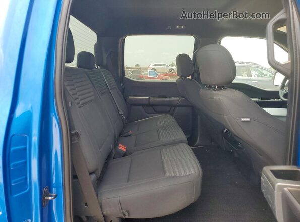 1FTEW1CPXMKE81811 2021 FORD F150 Синий Вид задних сидений