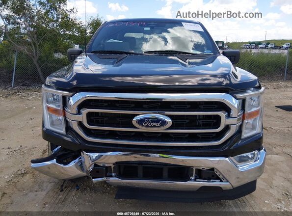 1FTEW1CPXPKF53434 2023 FORD F150 Black Widok wnętrza z tyłu