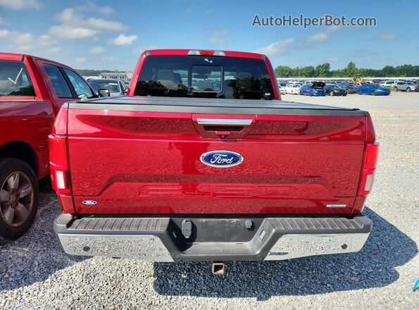 1FTEW1E40KFC23080 2019 FORD F150 Burgundy Vista trasera