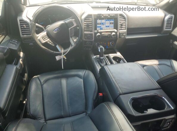 1FTEW1E40KFC53115 2019 FORD F150 White Dashboard view