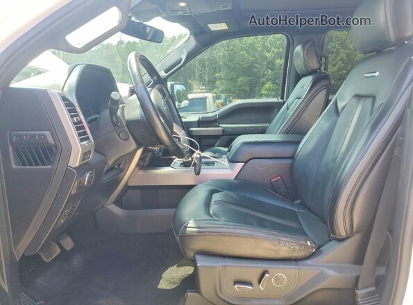 1FTEW1E40KFC53115 2019 FORD F150 White Front interior view