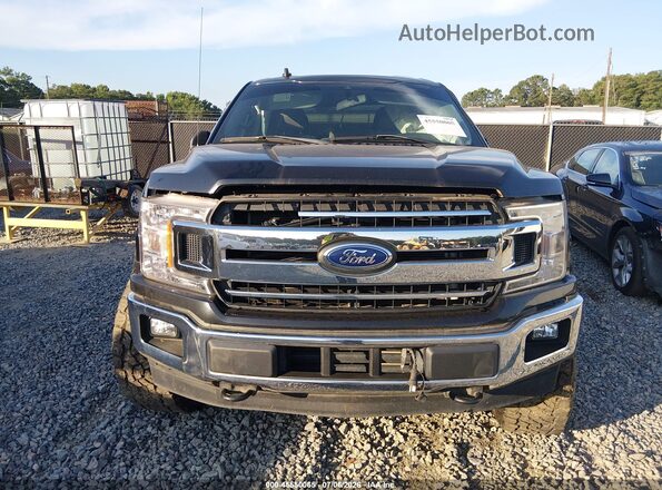 1FTEW1E40LFB21747 2020 FORD F150 Black წინა პანელის ხედი
