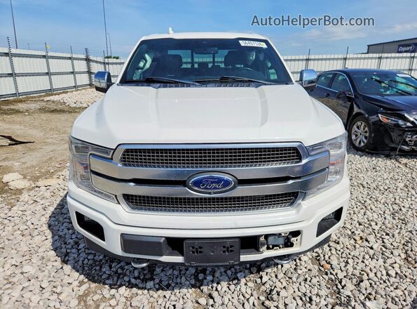 1FTEW1E40LFC22707 2020 FORD F150 White Դիմացի տեսք