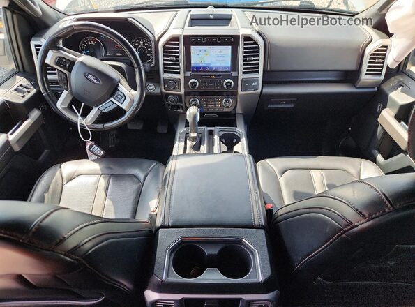 1FTEW1E40LFC22707 2020 FORD F150 White Առջևի վահանակի տեսք