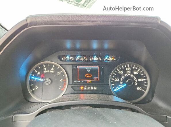 1FTEW1E40LKD07649 2020 FORD F150 Серый Вид щитка приборов