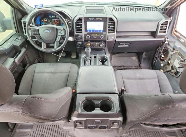 1FTEW1E40LKD07649 2020 FORD F150 Серый Вид панели приборов