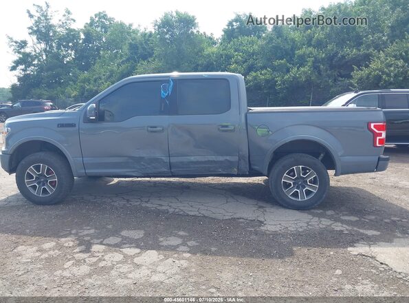 1FTEW1E41KFB44470 2019 FORD F150 Gray Vista interior de 360 grados