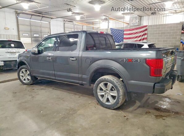 1FTEW1E41LFA71862 2020 FORD F150 Gray Rear left