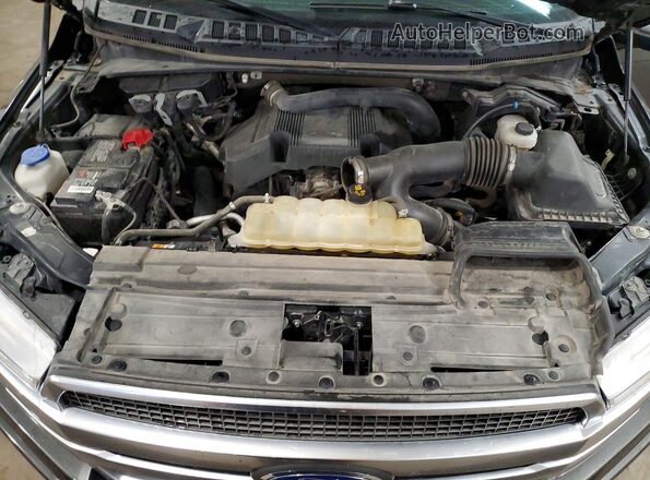1FTEW1E41LFA71862 2020 FORD F150 Gray Rear interior view