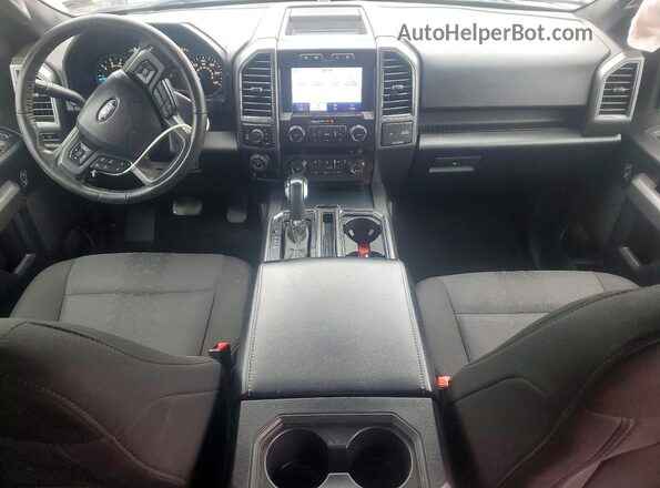 1FTEW1E41LFC39421 2020 FORD F150 Black Vista del salpicadero