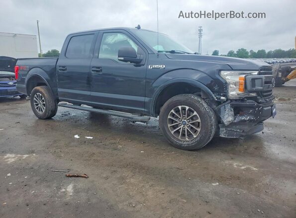1FTEW1E41LFC39421 2020 FORD F150 Black Delantero derecho