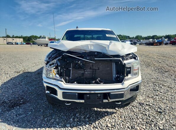 1FTEW1E41LFC49396 2020 FORD F150 White Widok z przodu