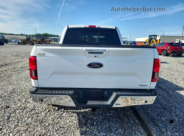 1FTEW1E41LFC49396 2020 FORD F150 White Widok z tyłu
