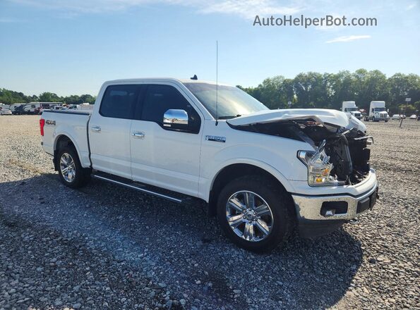 1FTEW1E41LFC49396 2020 FORD F150 White Przód prawy