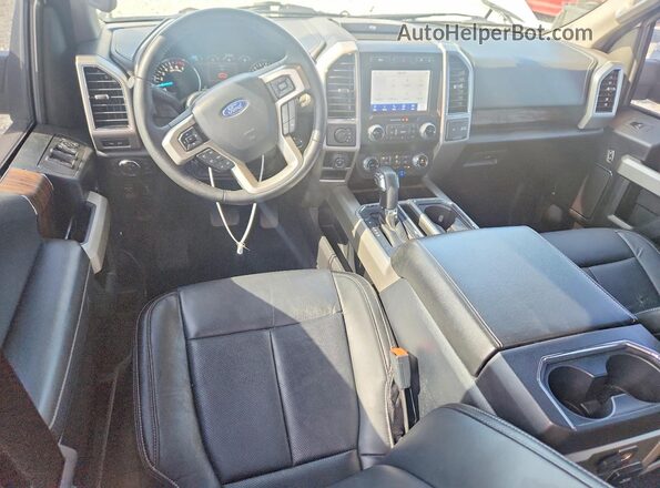 1FTEW1E41LFC49396 2020 FORD F150 White Widok deski rozdzielczej