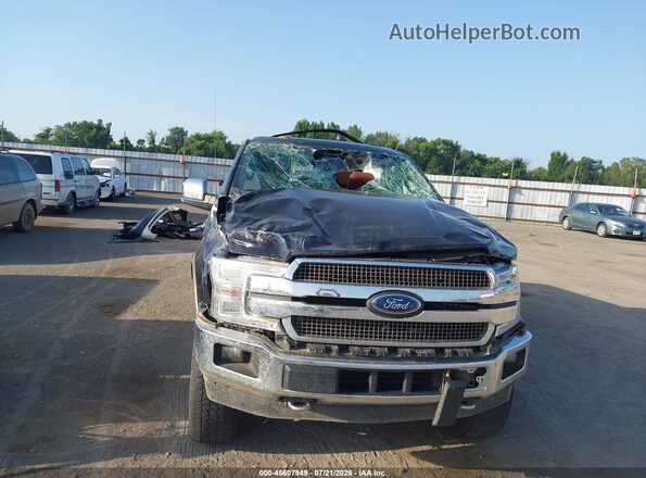 1FTEW1E41LFC60592 2020 FORD F150 Черный Вид спереди