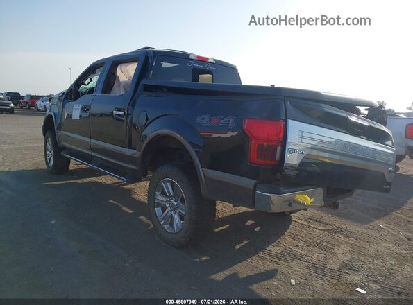 1FTEW1E41LFC60592 2020 FORD F150 Черный Задняя левая четверть