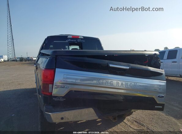 1FTEW1E41LFC60592 2020 FORD F150 Черный Вид задней части салона