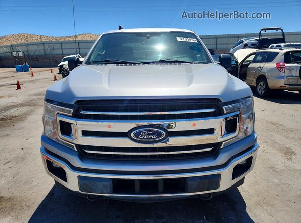 1FTEW1E41LKE08506 2020 FORD F150 Silver Front view