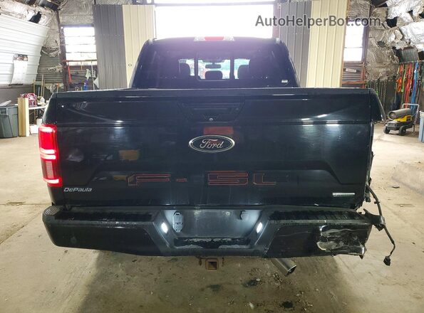1FTEW1E42KFA48797 2019 FORD F150 Black უკანა ხედი