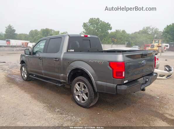1FTEW1E42KFC00108 2019 FORD F150 Gray უკანა მარცხენა