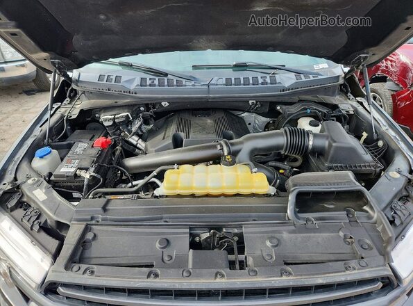 1FTEW1E42KFD12729 2019 FORD F150 Gray Widok wnętrza z tyłu