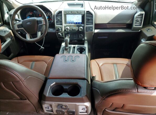 1FTEW1E42LFB77365 2020 FORD F150 White წინა პანელის ხედი