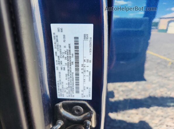 1FTEW1E42LKD21715 2020 FORD F150 Blue ძრავის განყოფილების ხედი