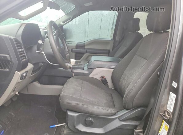 1FTEW1E43KFB88440 2019 FORD F150 Серый Вид салона спереди