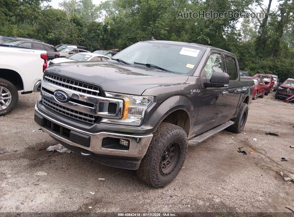 1FTEW1E43LFA26616 2020 FORD F150 Gray Առջևի ձախ երեք քառորդ տեսարան