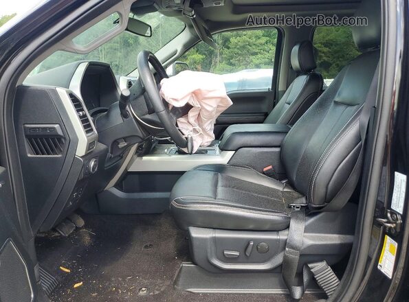 1FTEW1E43LFA68266 2020 FORD F150 Black Vista interior delantera