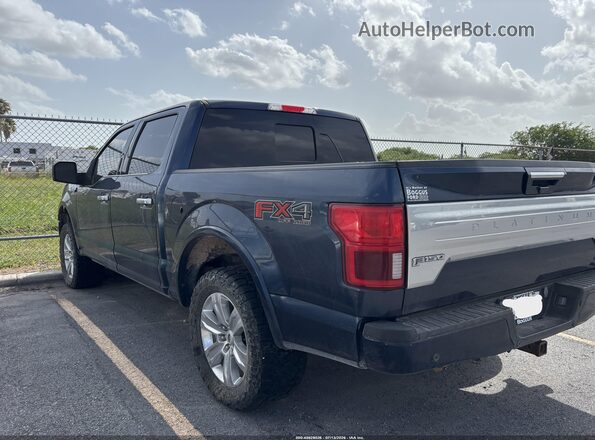 1FTEW1E43LFB78587 2020 FORD F150 Dark Blue Հետևի ձախ
