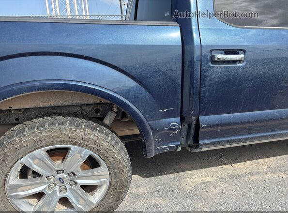1FTEW1E43LFB78587 2020 FORD F150 Dark Blue Դիմացի տեսք