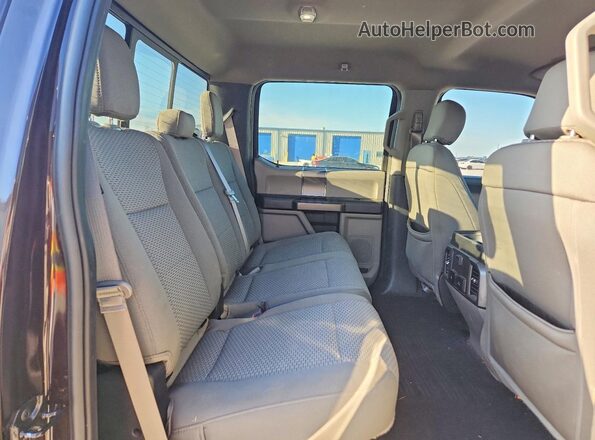 1FTEW1E43LKF37699 2020 FORD F150 Black Widok tylnych siedzeń