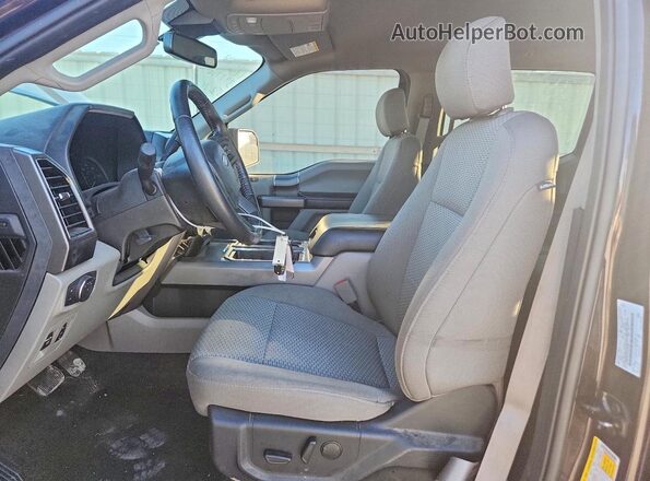 1FTEW1E43LKF37699 2020 FORD F150 Black Widok wnętrza z przodu