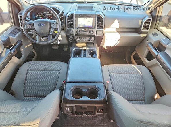 1FTEW1E43LKF37699 2020 FORD F150 Black Widok deski rozdzielczej
