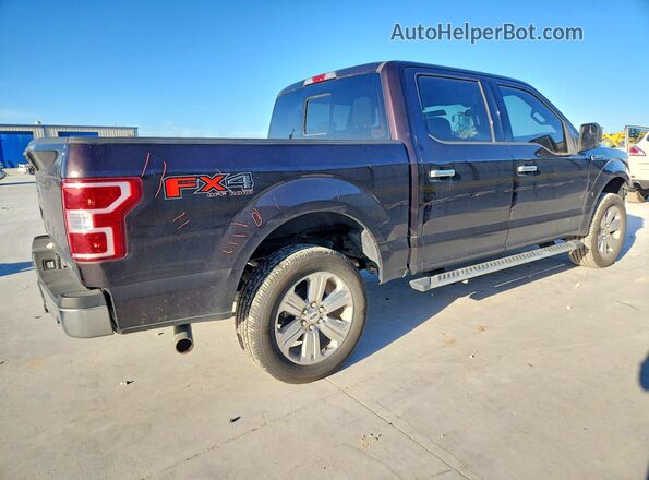 1FTEW1E43LKF37699 2020 FORD F150 Black Tył prawy