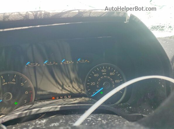 1FTEW1E44KFB24679 2019 FORD F150 White Instrument cluster view