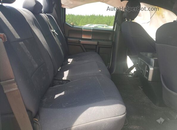 1FTEW1E44KFB24679 2019 FORD F150 White Rear seats view