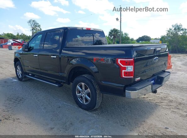 1FTEW1E44KKF15385 2019 FORD F150 Black Задня ліва чверть