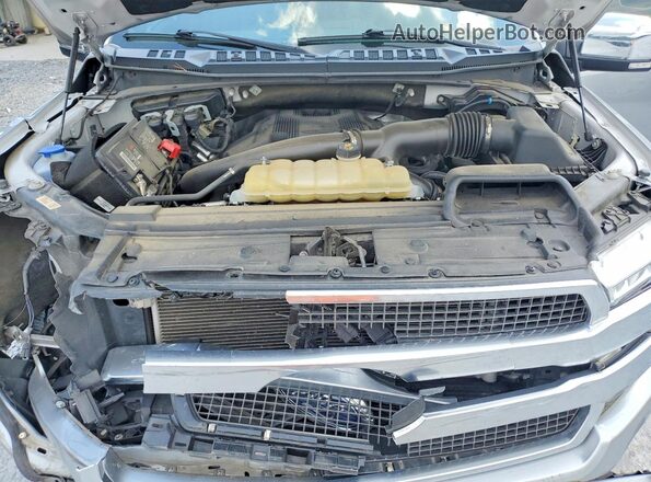 1FTEW1E44LFA60080 2020 FORD F150 Silver Rear interior view