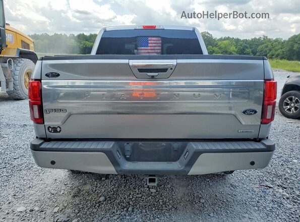 1FTEW1E44LFA60080 2020 FORD F150 Silver Rear view