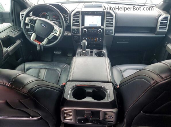 1FTEW1E44LFA60080 2020 FORD F150 Silver Dashboard view