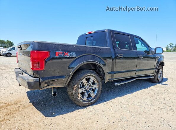 1FTEW1E44LKF33239 2020 FORD F150 Black Trasero derecho